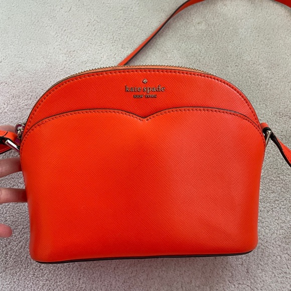 kate spade Handbags - Kate Spade Vibrant Orange Crossbody Bag